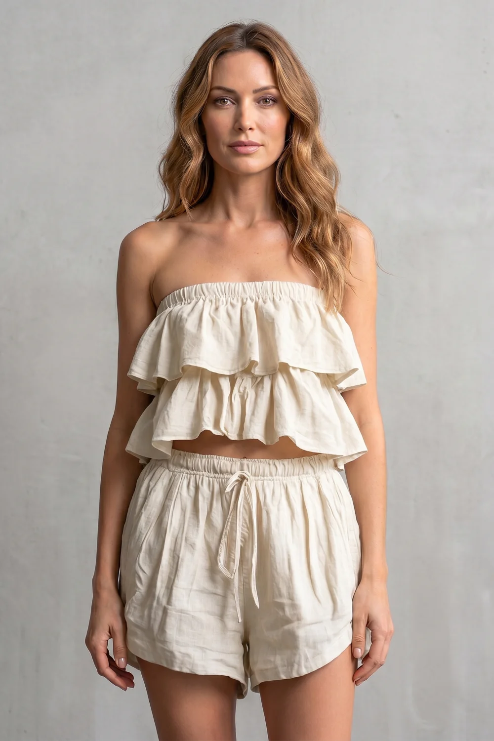 Marivelle – Ruffled seaside charm – Shorts set - Image 6
