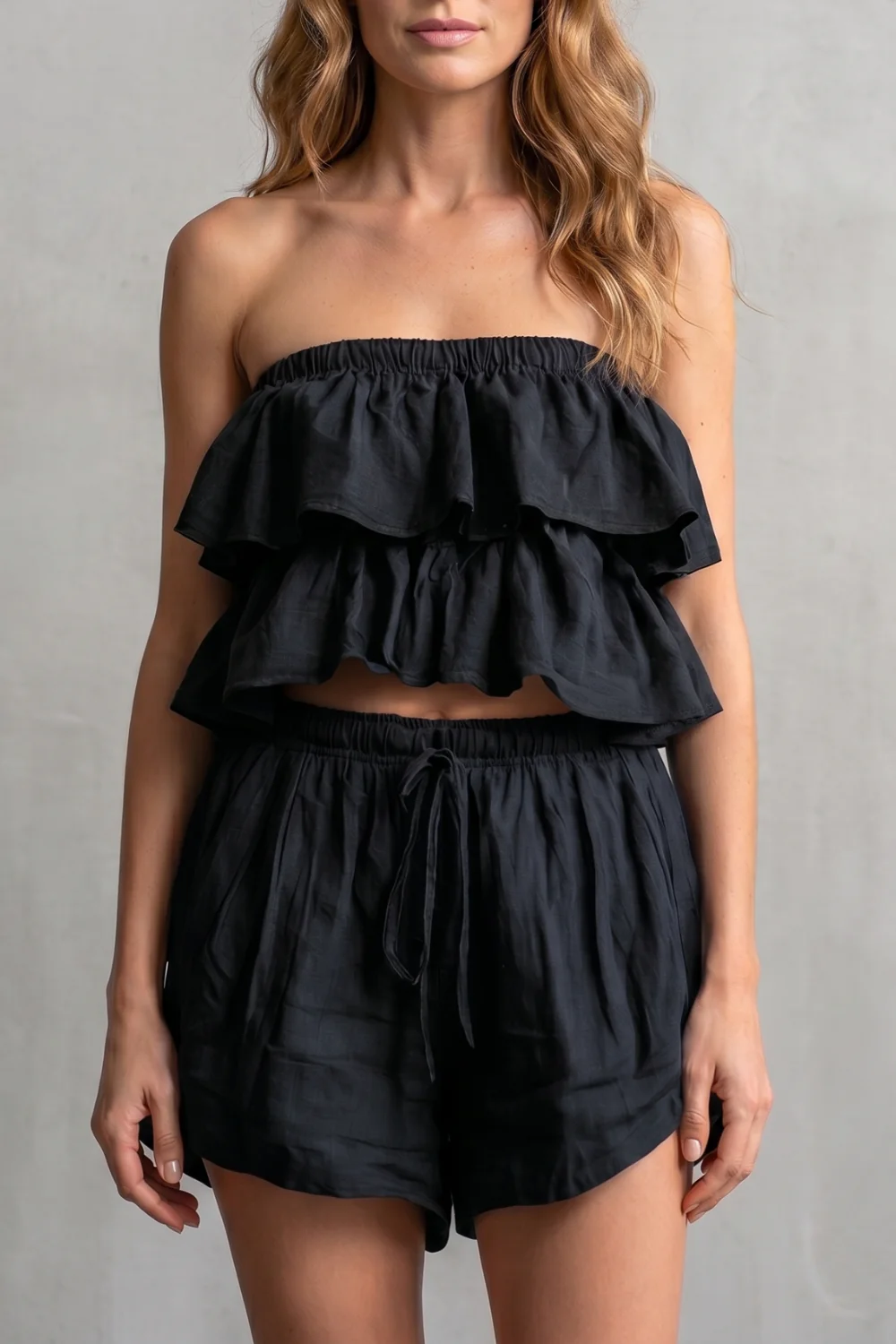 Marivelle – Ruffled seaside charm – Shorts set - Image 7