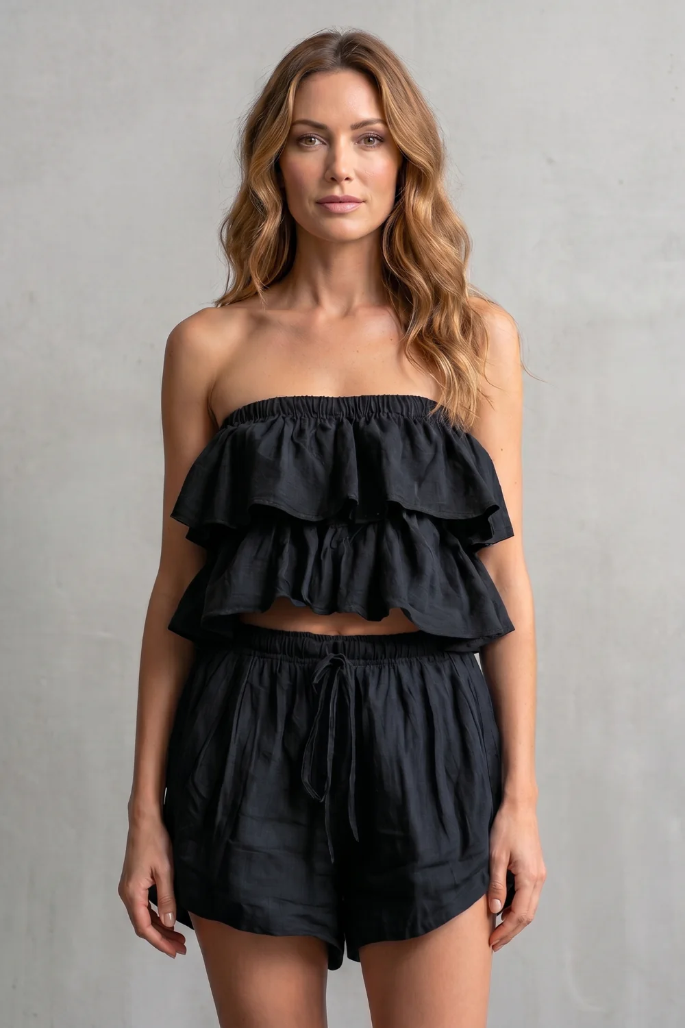 Marivelle – Ruffled seaside charm – Shorts set - Image 8