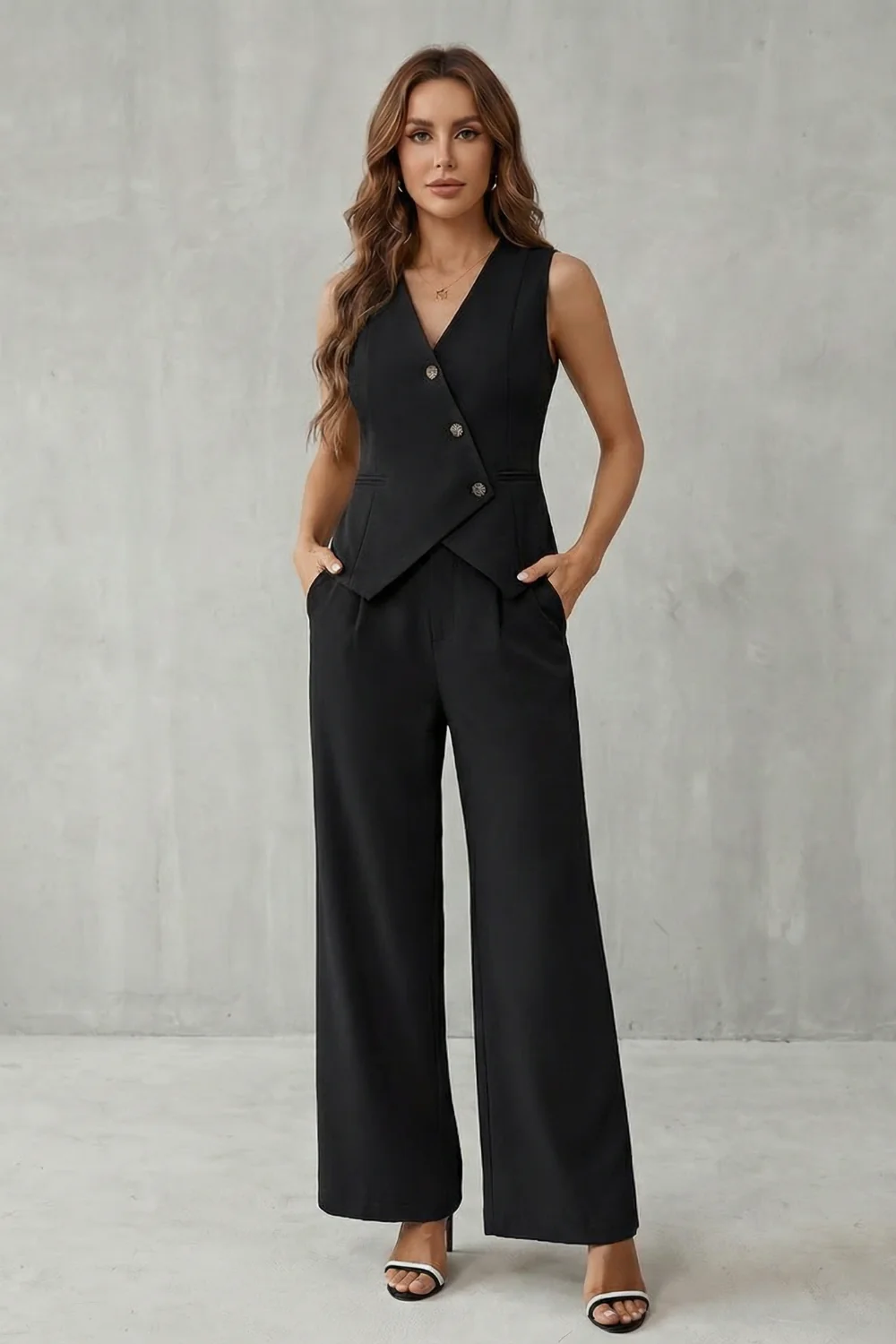 Miralune – Tailored minimal elegance – Vest set - Image 6