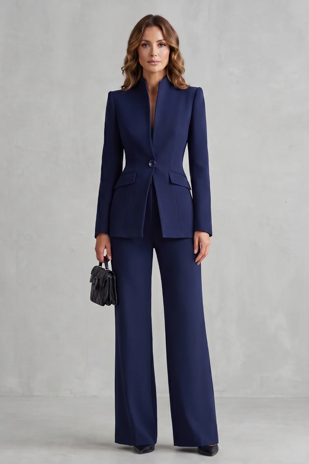 Montclairé – Sculpted tailoring – Trouser suit set - Image 2