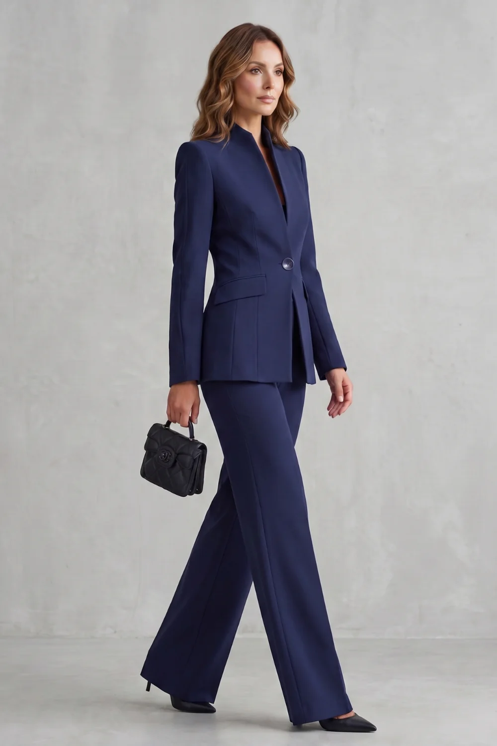Montclairé – Sculpted tailoring – Trouser suit set - Image 3