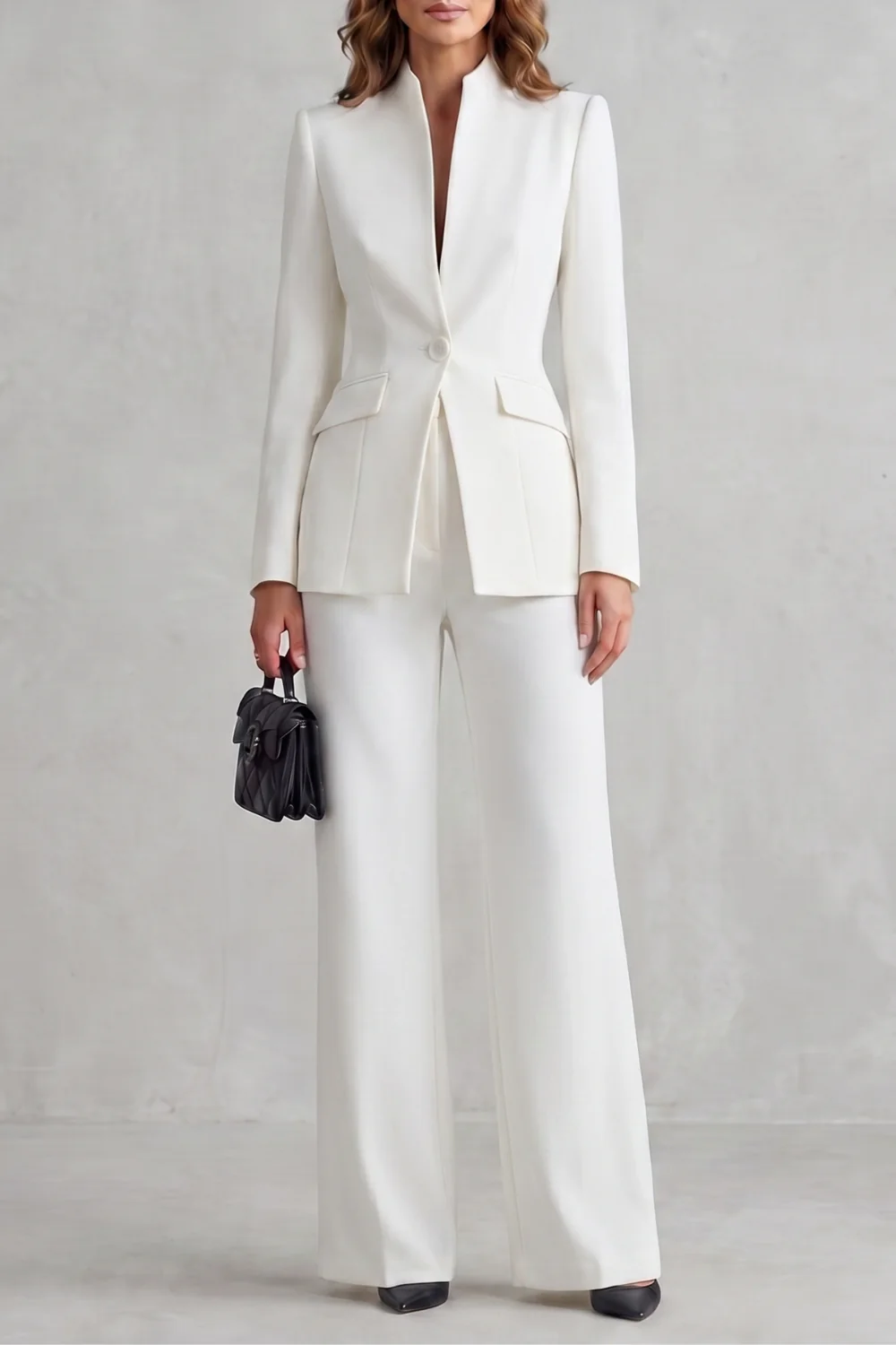Montclairé – Sculpted tailoring – Trouser suit set - Image 5