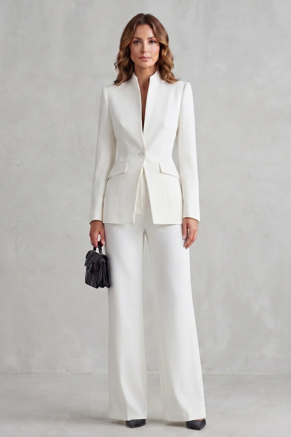 Montclairé – Sculpted tailoring – Trouser suit set - Image 6