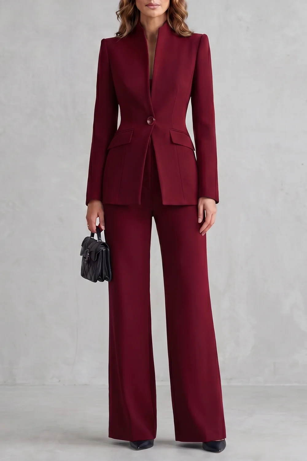 Montclairé – Sculpted tailoring – Trouser suit set - Image 9