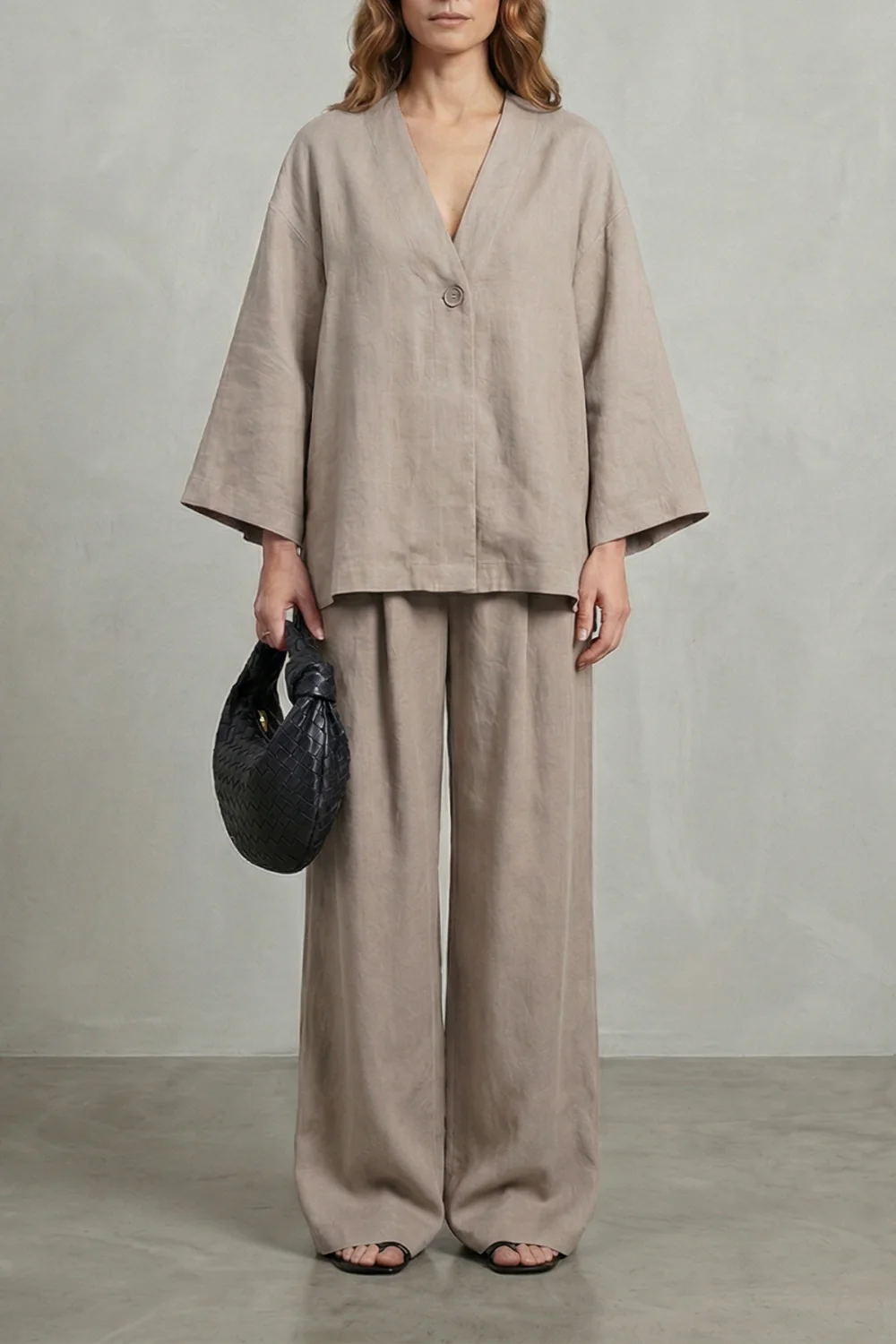 Morvella – Relaxed wrap silhouette – Two piece set - Image 5