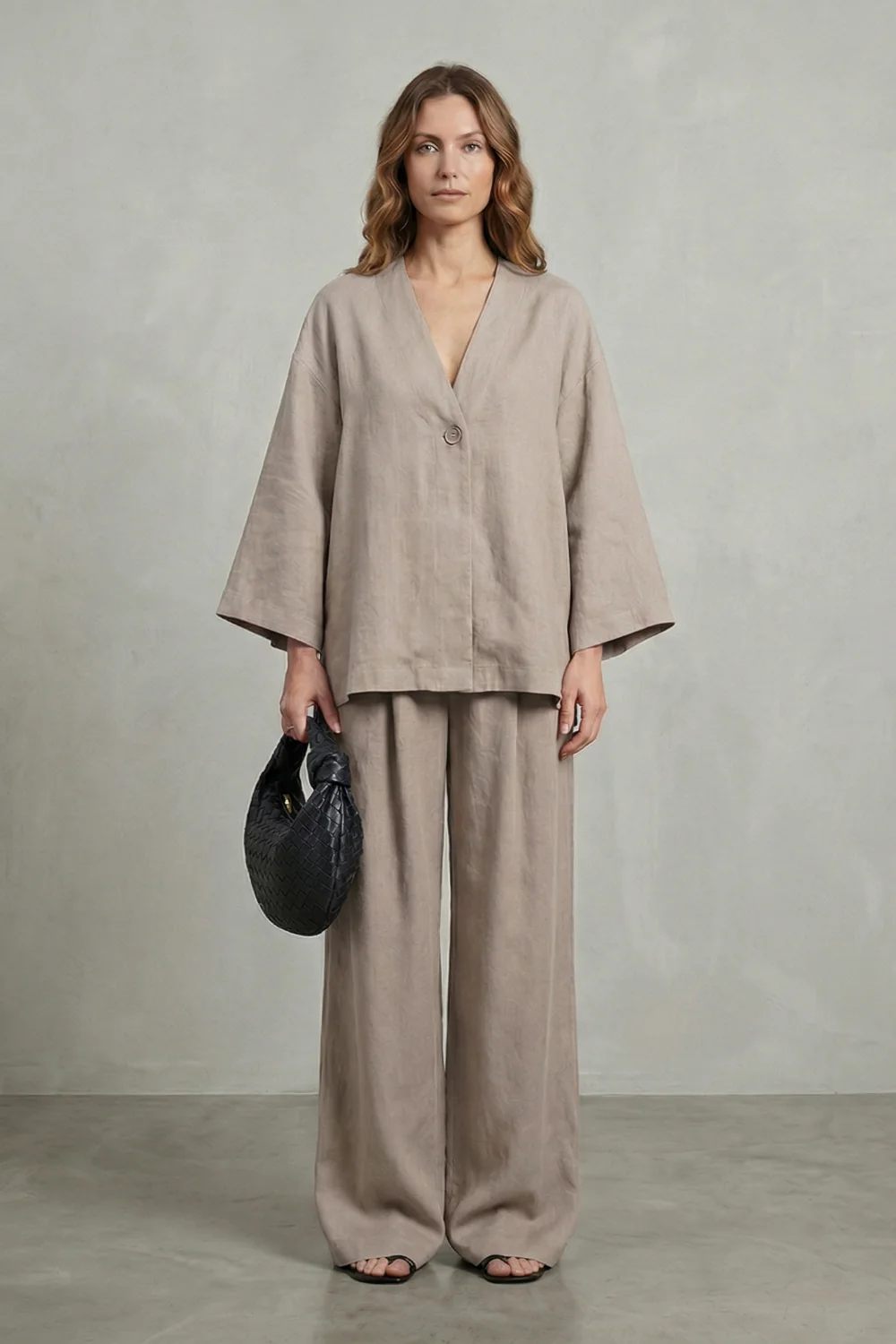 Morvella – Relaxed wrap silhouette – Two piece set - Image 6