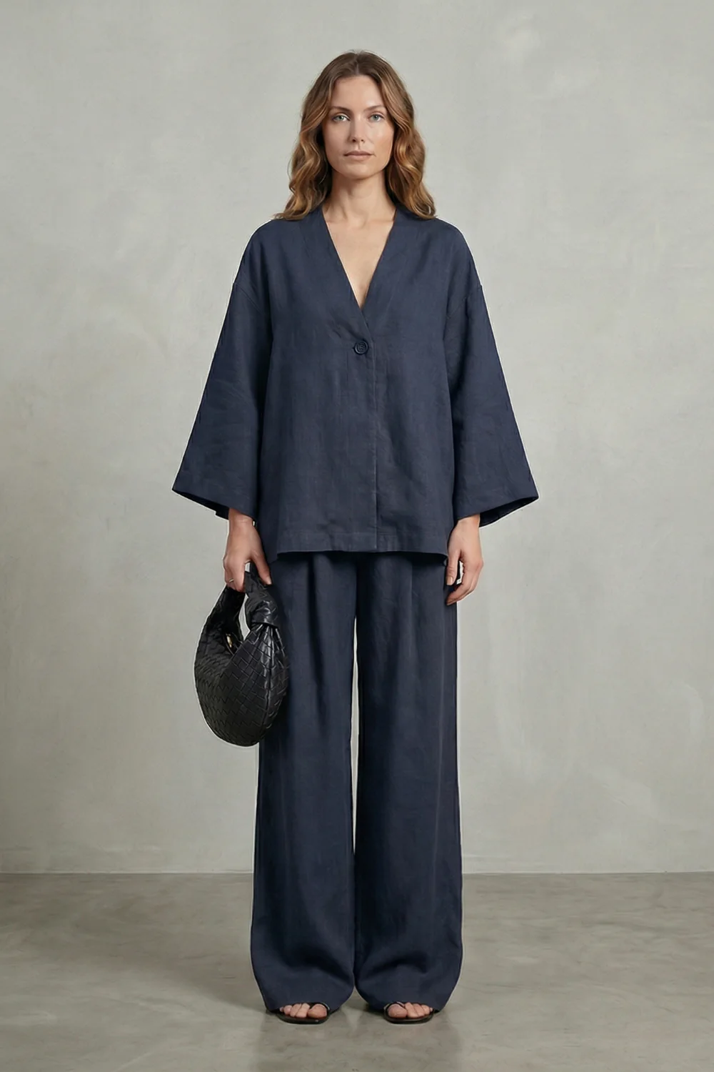 Morvella – Relaxed wrap silhouette – Two piece set - Image 8