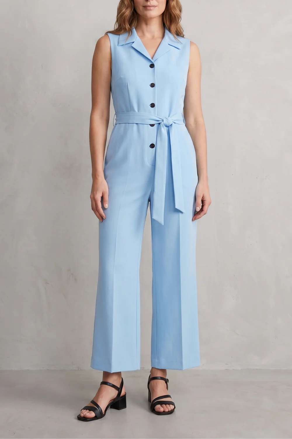 Orléane – Belted office elegance – Wide-leg jumpsuit - Image 11
