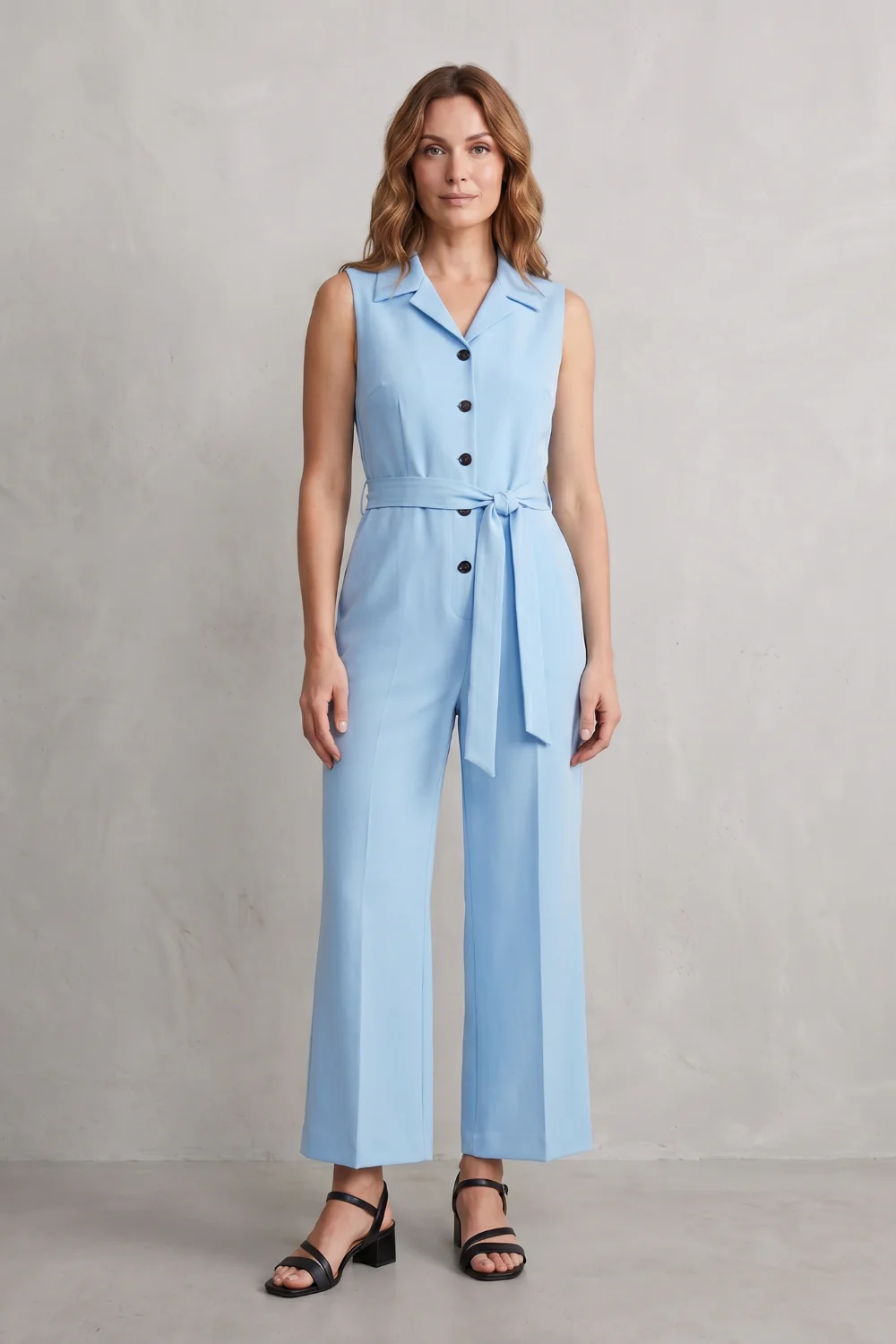 Orléane – Belted office elegance – Wide-leg jumpsuit - Image 12