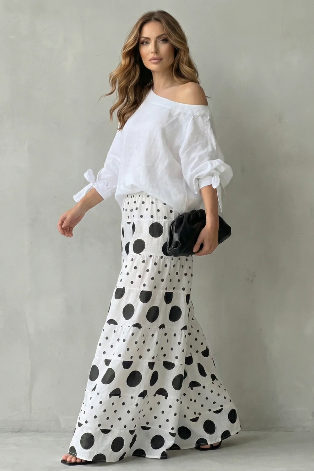 Polviera – Playful polka flow – Two piece set - Image 3