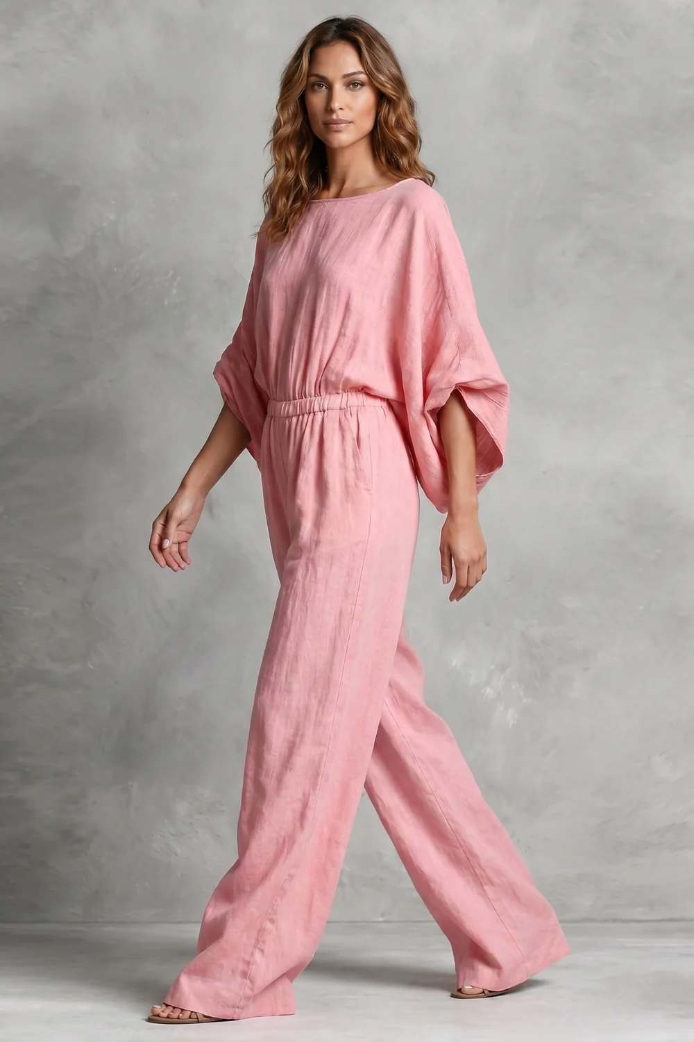 Rosaline – Relaxed bohemian silhouette – Wide-leg jumpsuit - Image 3