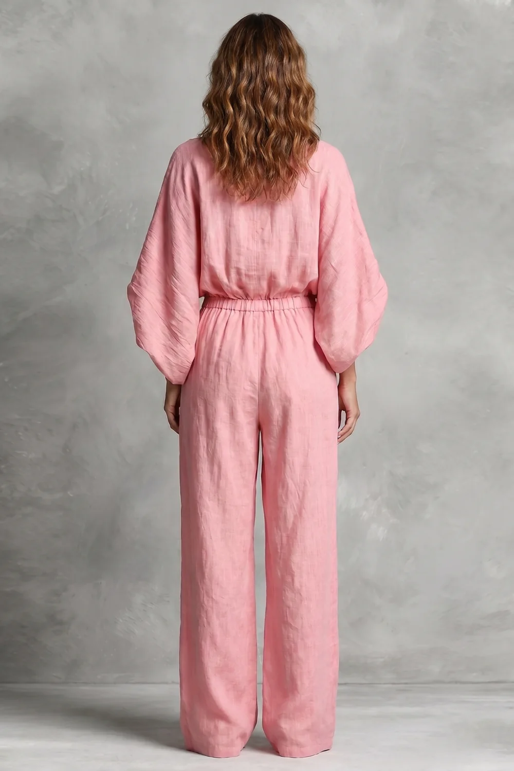 Rosaline – Relaxed bohemian silhouette – Wide-leg jumpsuit - Image 4