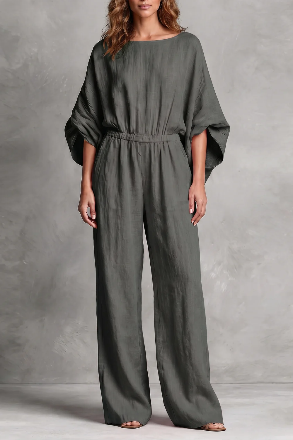 Rosaline – Relaxed bohemian silhouette – Wide-leg jumpsuit - Image 5
