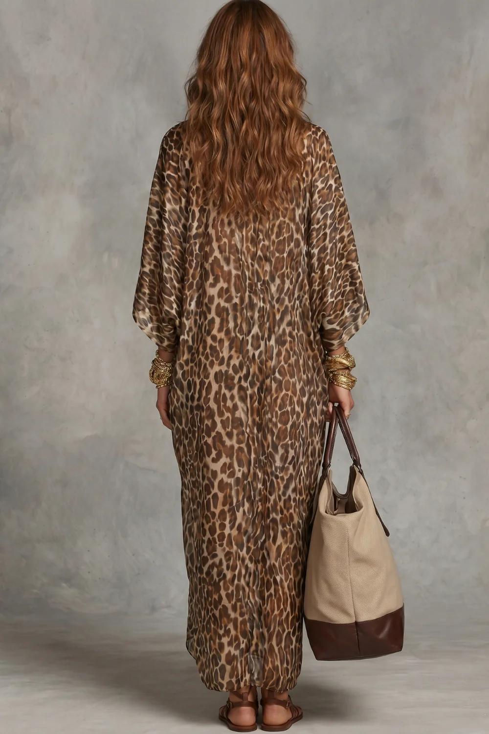 Savaréa – Wild elegance drape – Maxi dress - Image 4
