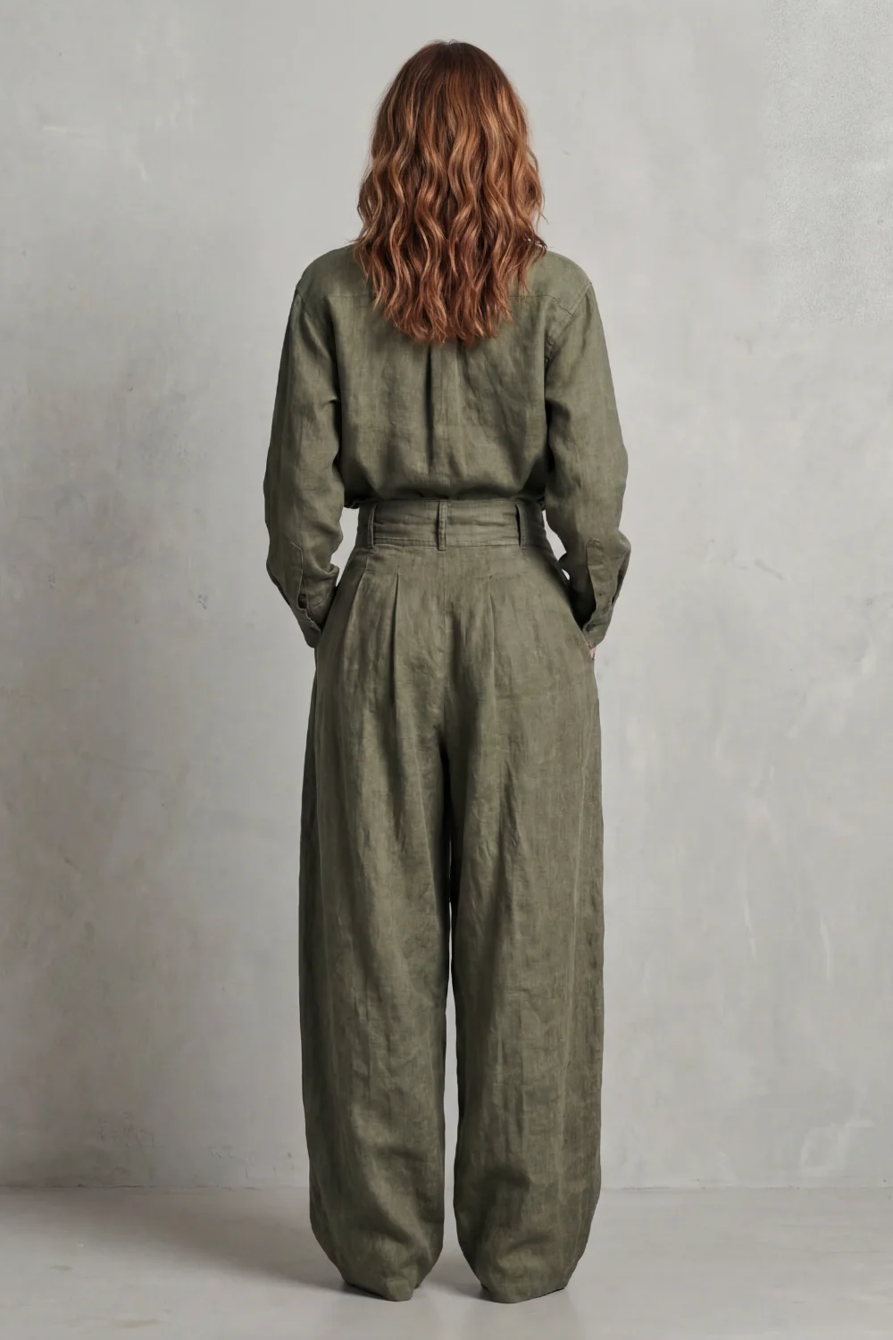Savrielle – Relaxed neutral tailoring – Two-piece set - Image 4