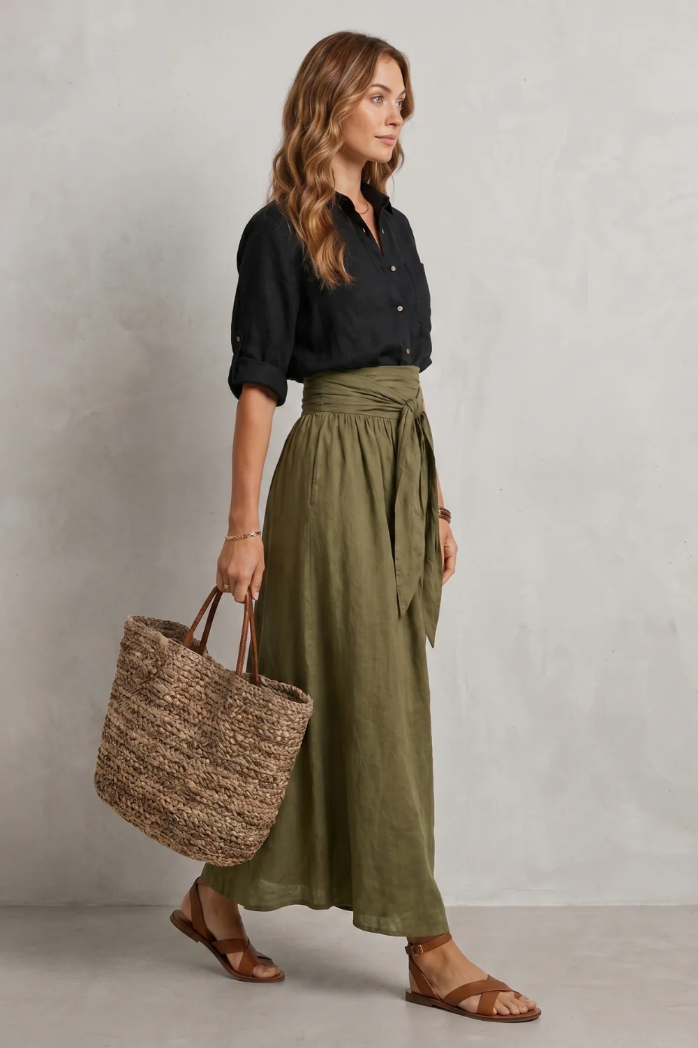 Seravina – Effortless resort elegance – Maxi skirt set - Image 3