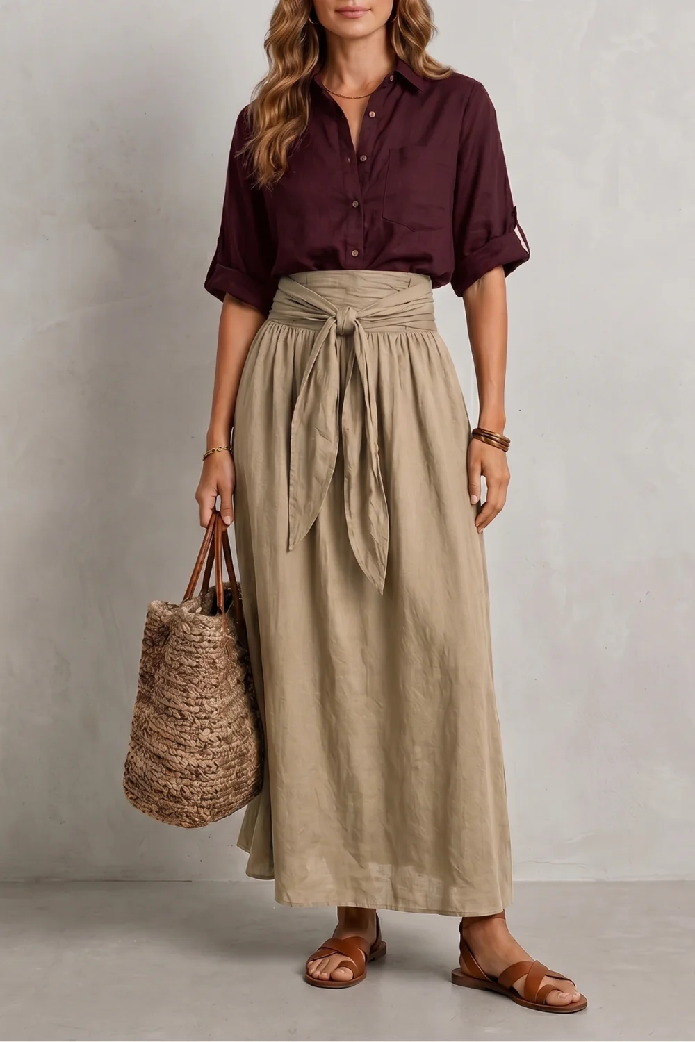 Seravina – Effortless resort elegance – Maxi skirt set - Image 7