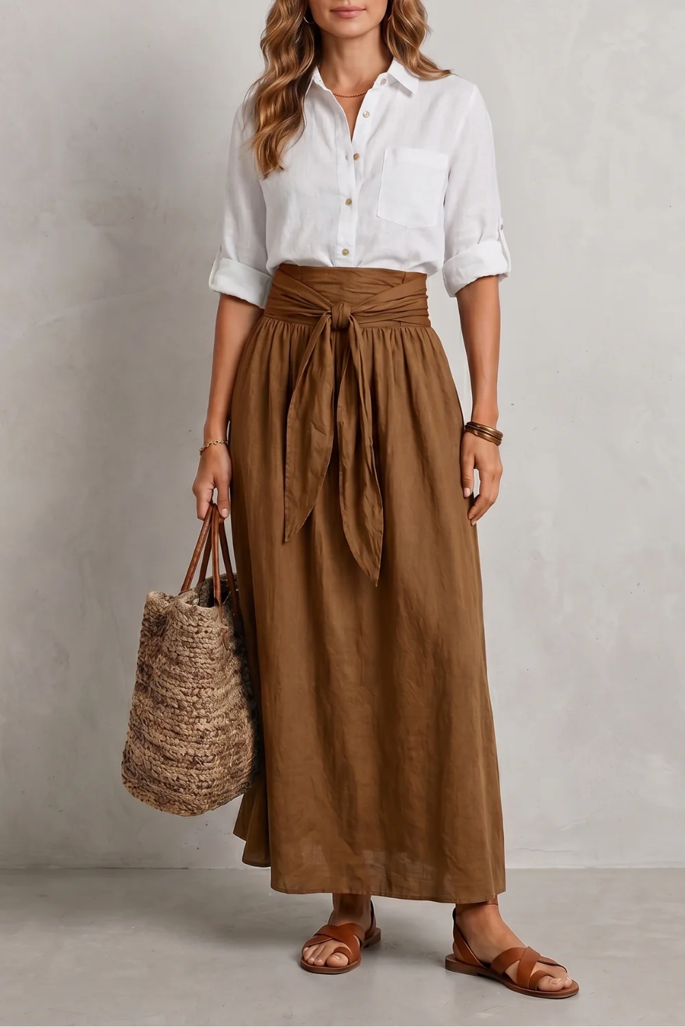 Seravina – Effortless resort elegance – Maxi skirt set - Image 9