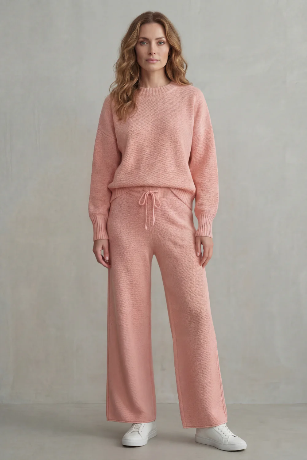 Seria – Textured knit – Comfortable loungewear set - Image 2