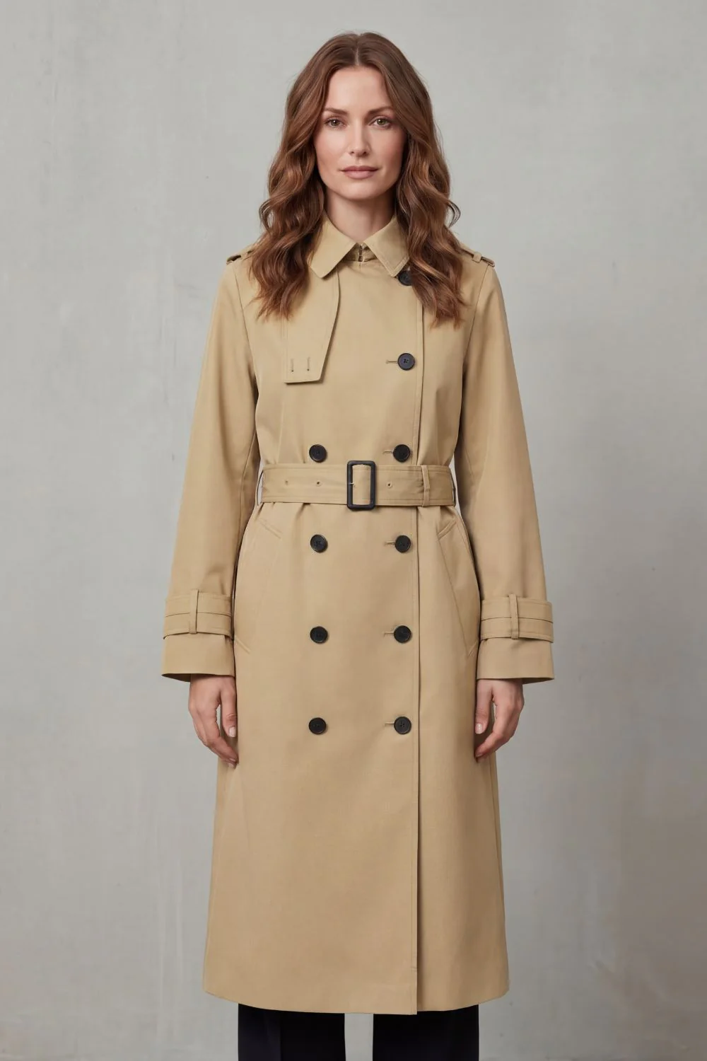 Sorellia – Classic cut – Double-breasted trench coat - Image 2