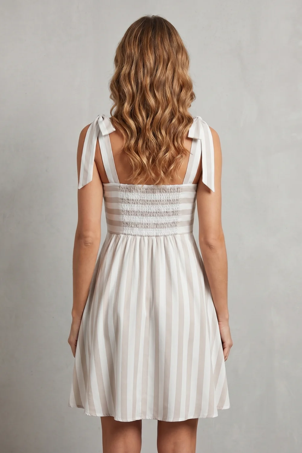 Sorelline – Delicate striped charm – Mini dress - Image 4