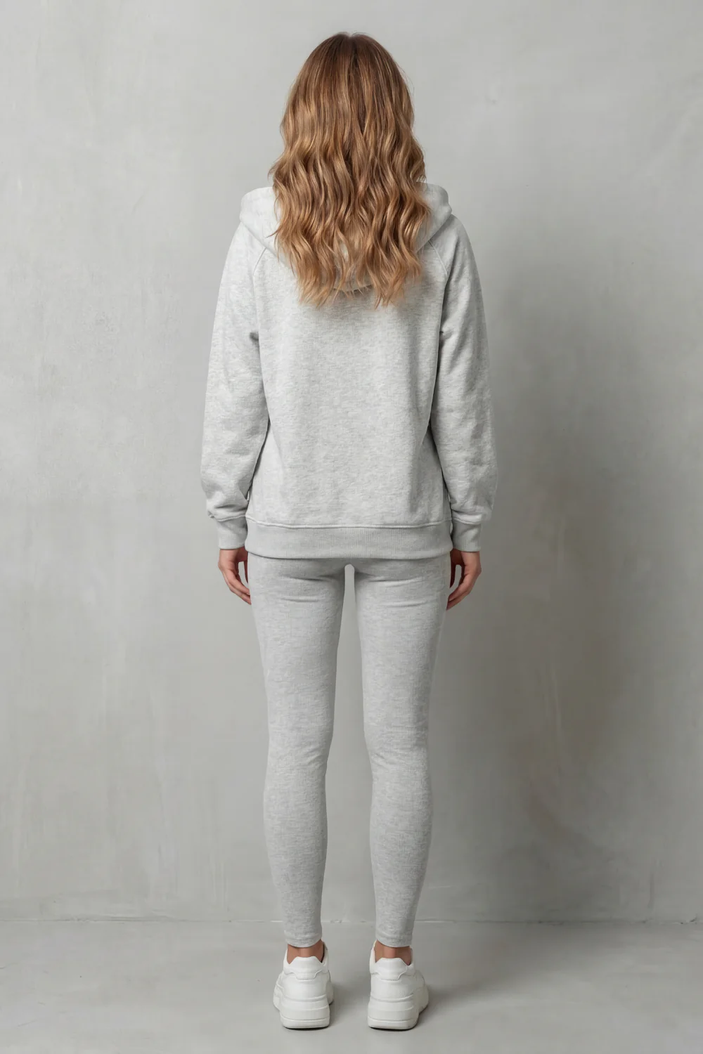 Thalina – Button detail hoodie – Cozy Relaxed Set - Image 4