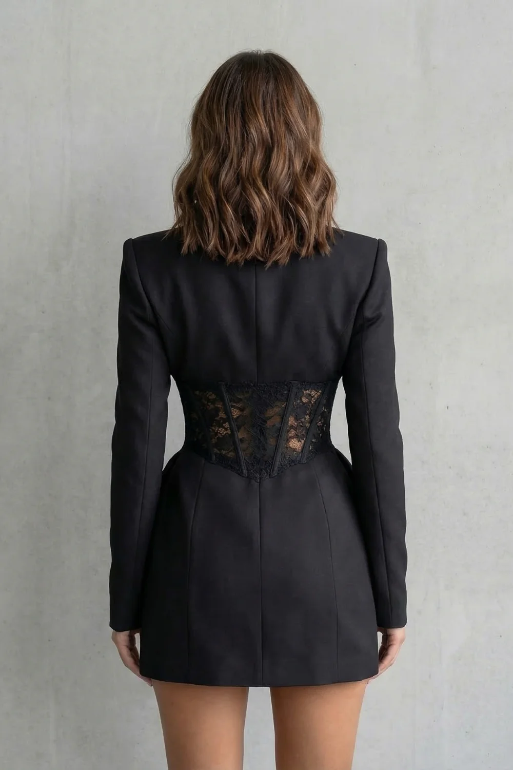 Valerisse – Lace corset silhouette – Blazer dress - Image 4
