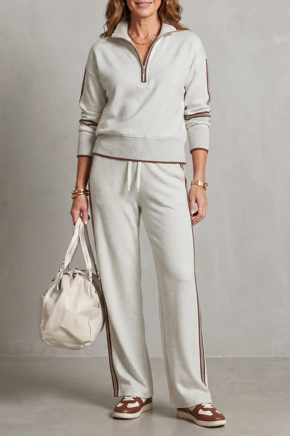 Vallora – Sporty contrast trim – Lounge set - Image 11