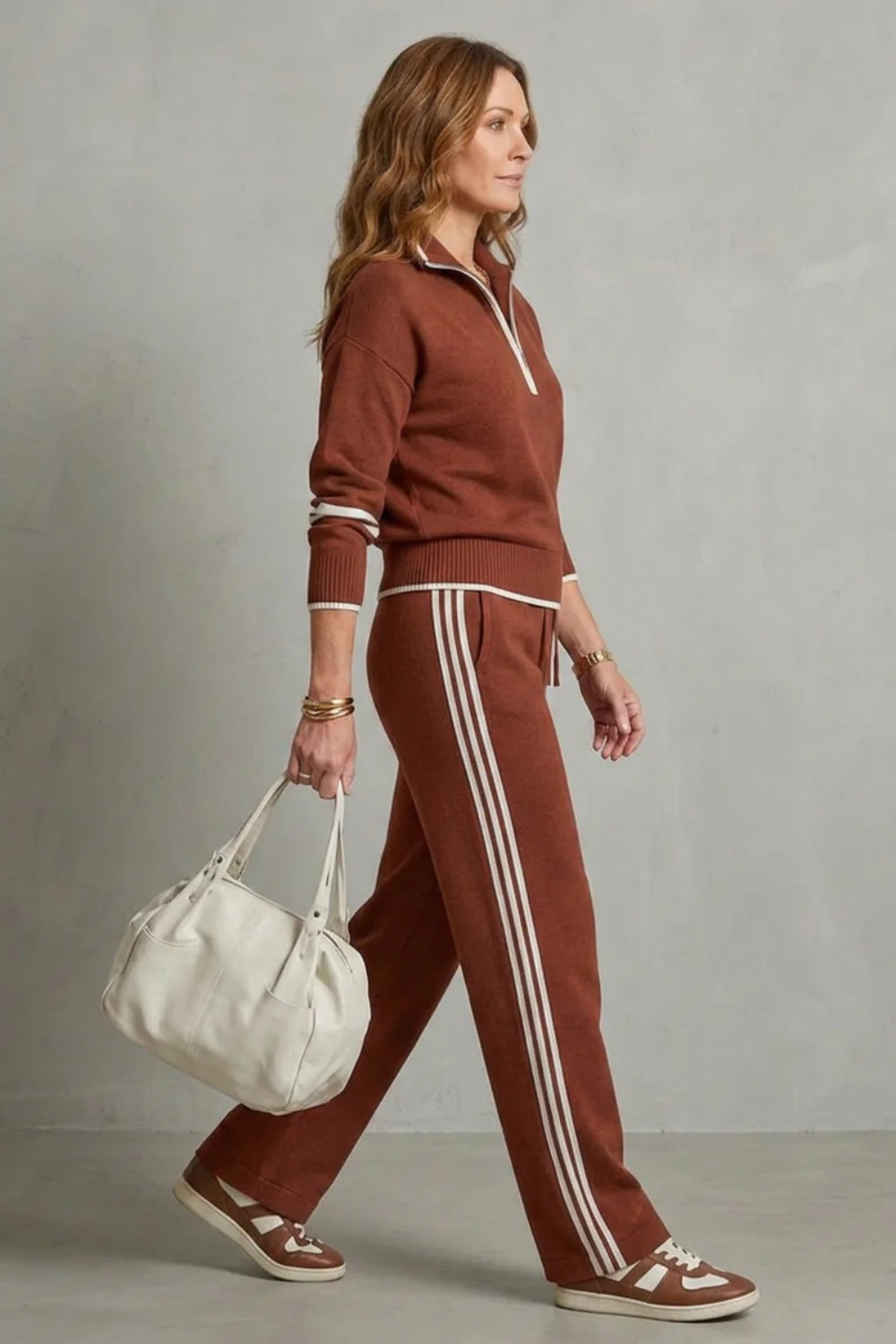 Vallora – Sporty contrast trim – Lounge set - Image 3