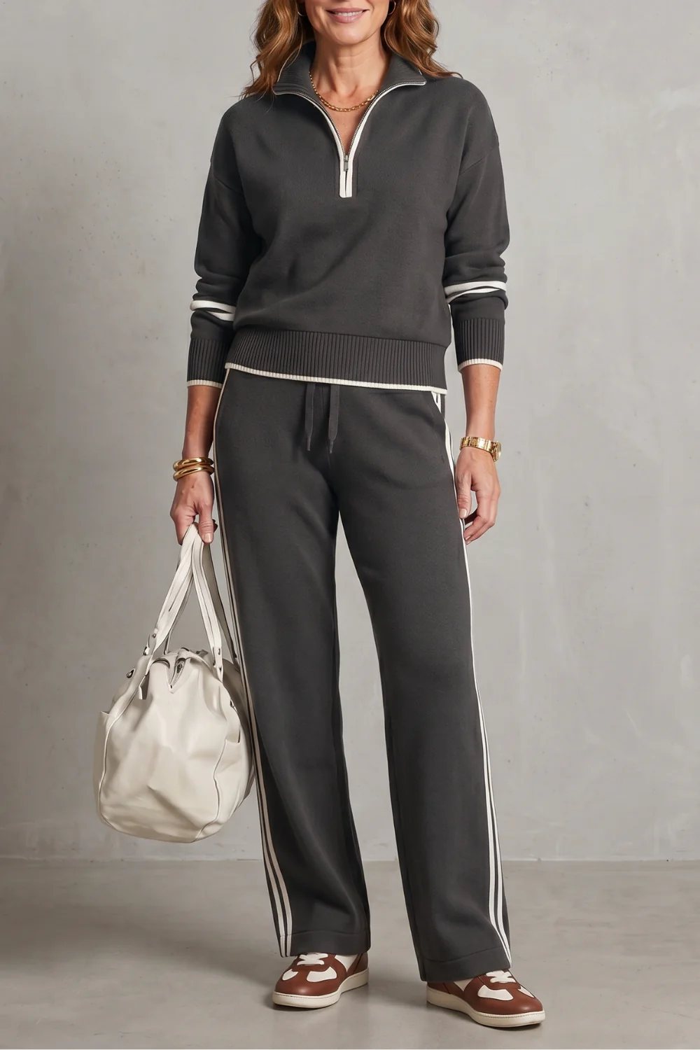 Vallora – Sporty contrast trim – Lounge set - Image 9