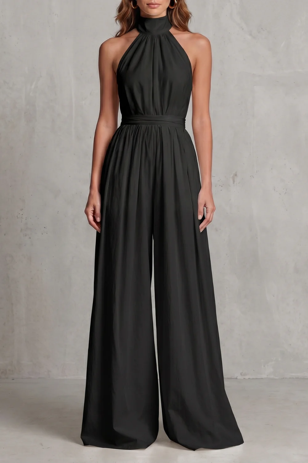 Veloria – Elegant draped silhouette – Halter-neck jumpsuit - Image 5