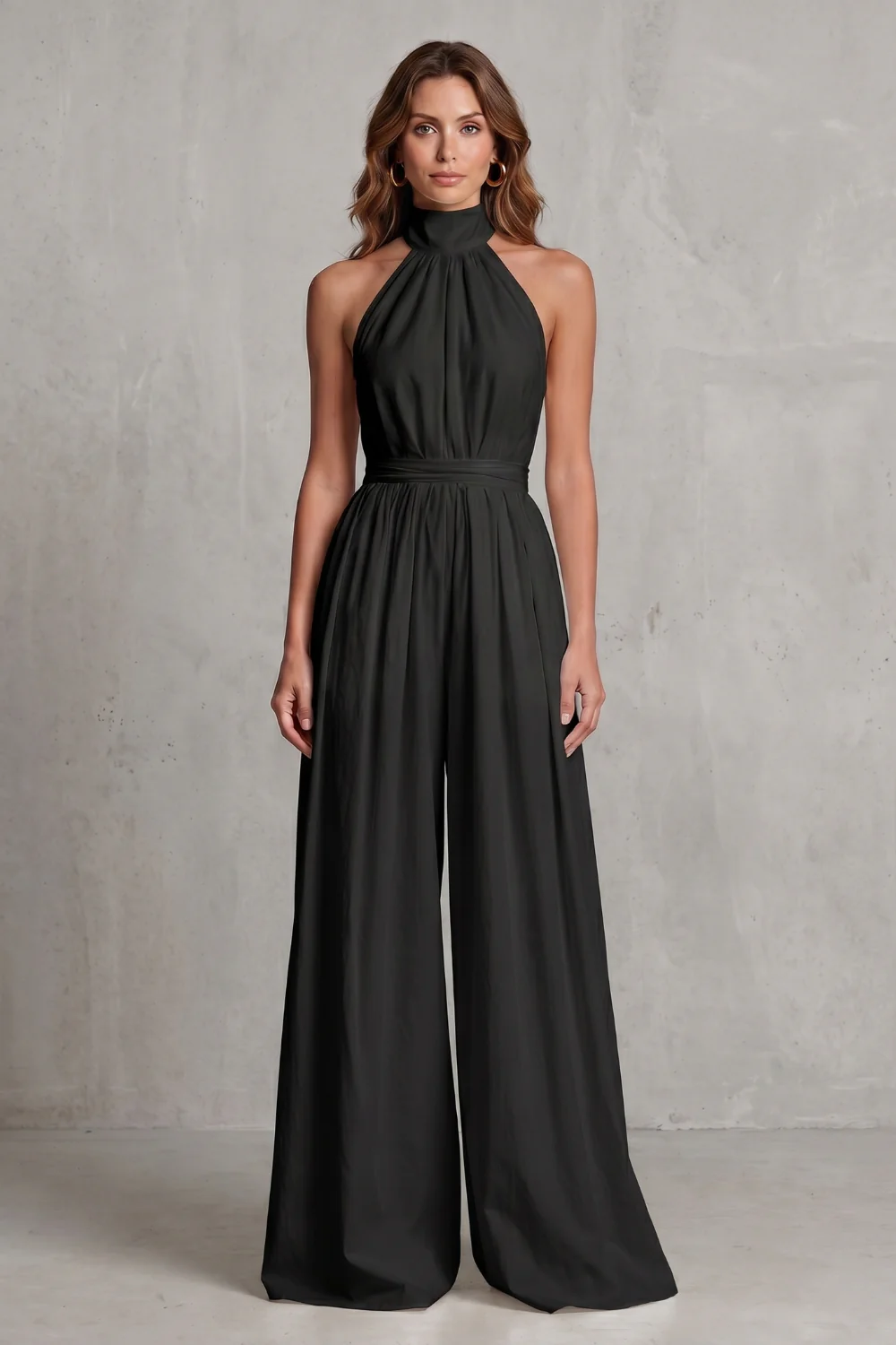 Veloria – Elegant draped silhouette – Halter-neck jumpsuit - Image 6