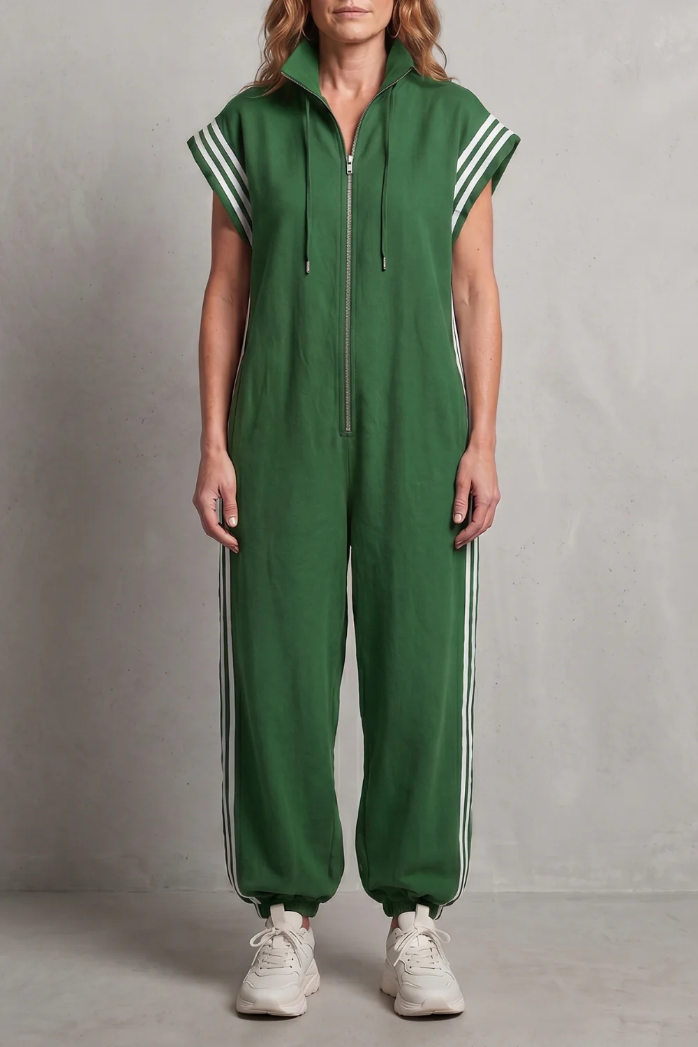 Veloura – Sporty stripe detail – Jumpsuit - Image 11