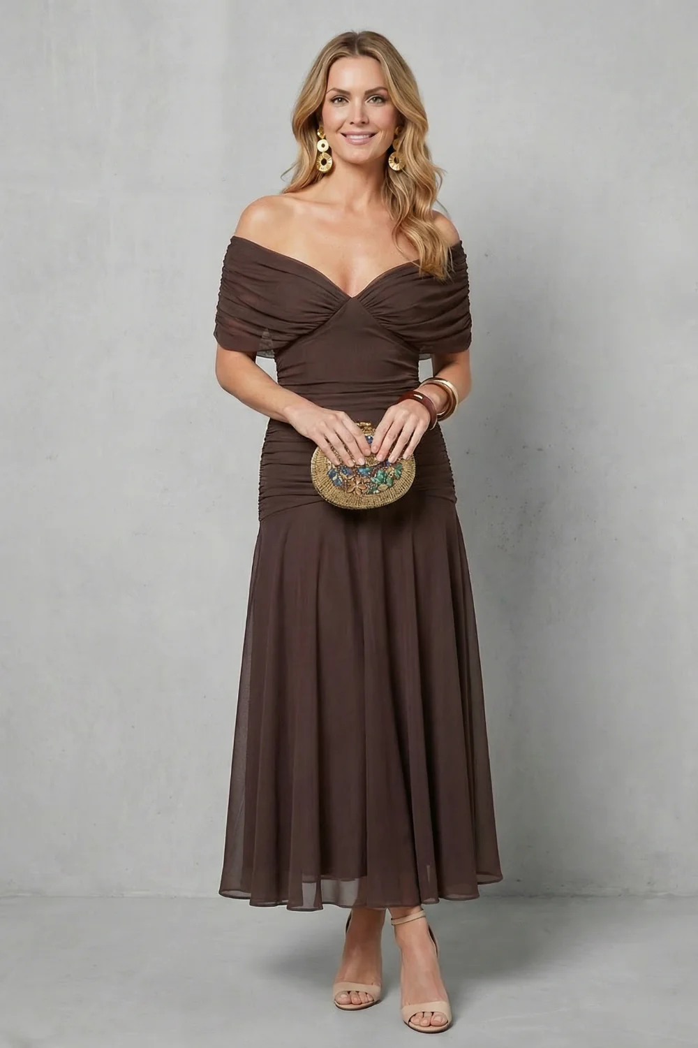 Verdelisse – Draped floral flow – Maxi dress - Image 12