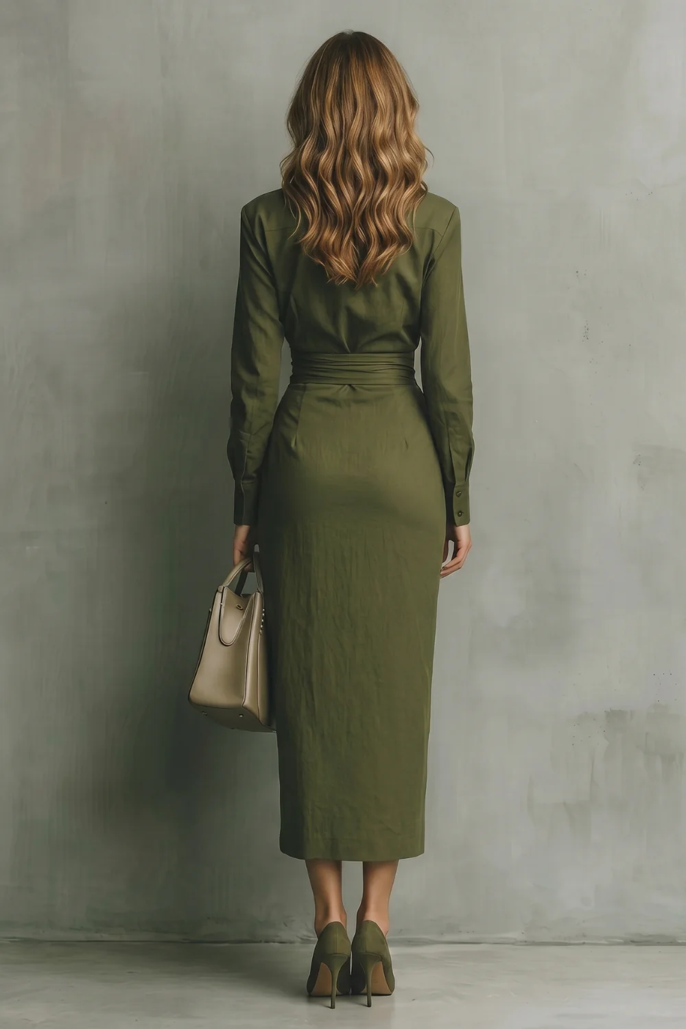 Verdelisse – Draped waist refinement – Maxi dress - Image 4