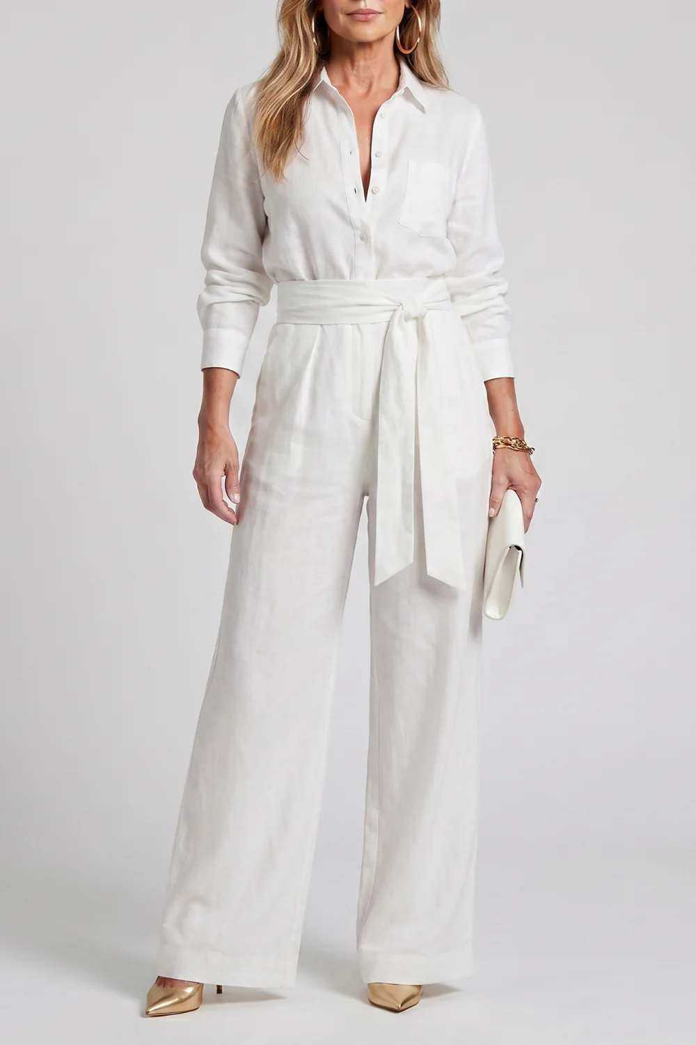 Virella – Effortless tailored elegance – Wide-leg jumpsuit - Image 5