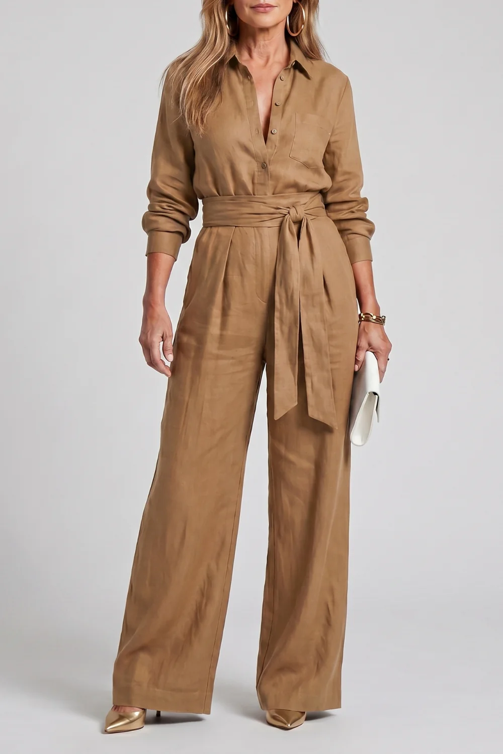 Virella – Effortless tailored elegance – Wide-leg jumpsuit - Image 7