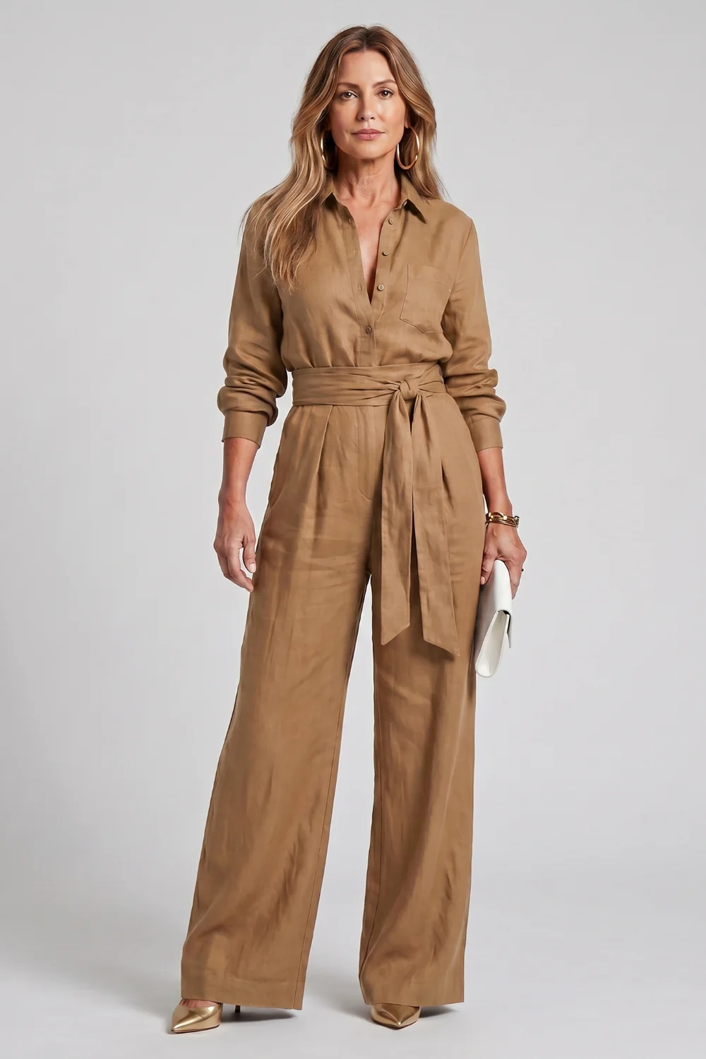 Virella – Effortless tailored elegance – Wide-leg jumpsuit - Image 8