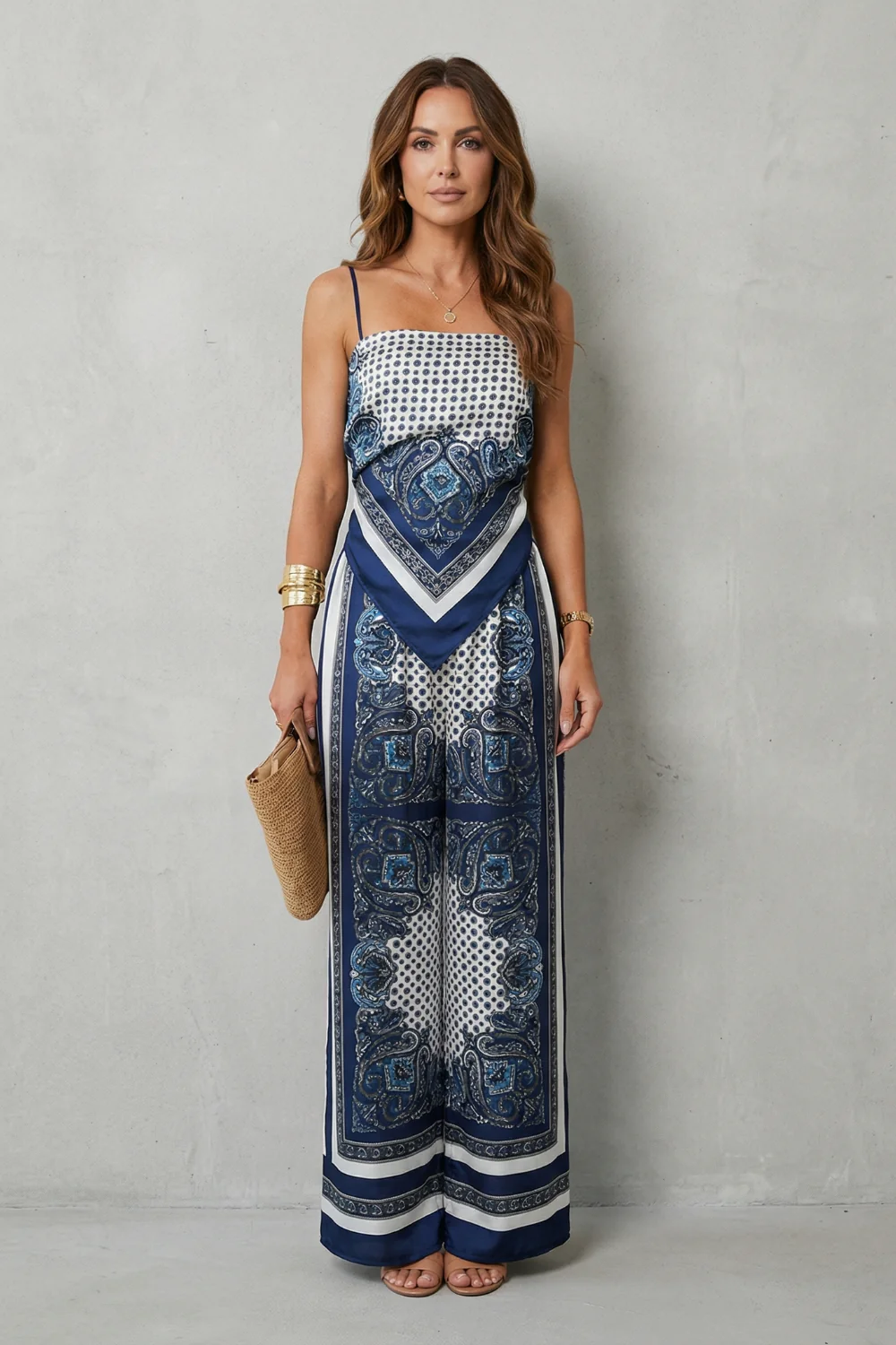 Zafloria – Ornate printed flow – Two piece set - Image 2
